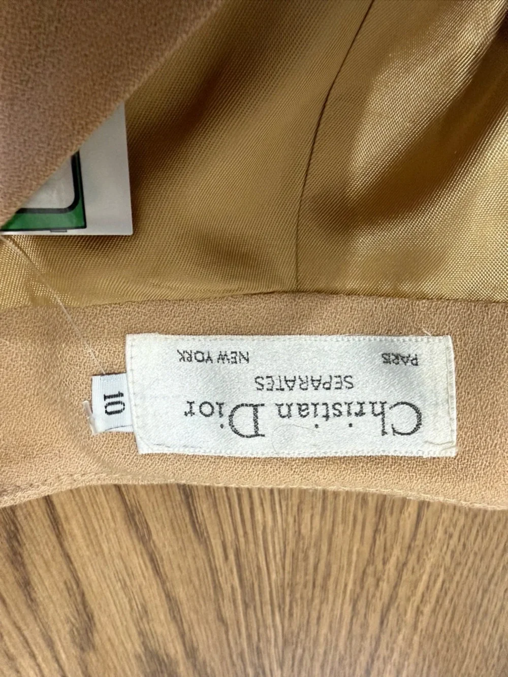 Christian Dior beige Blazer